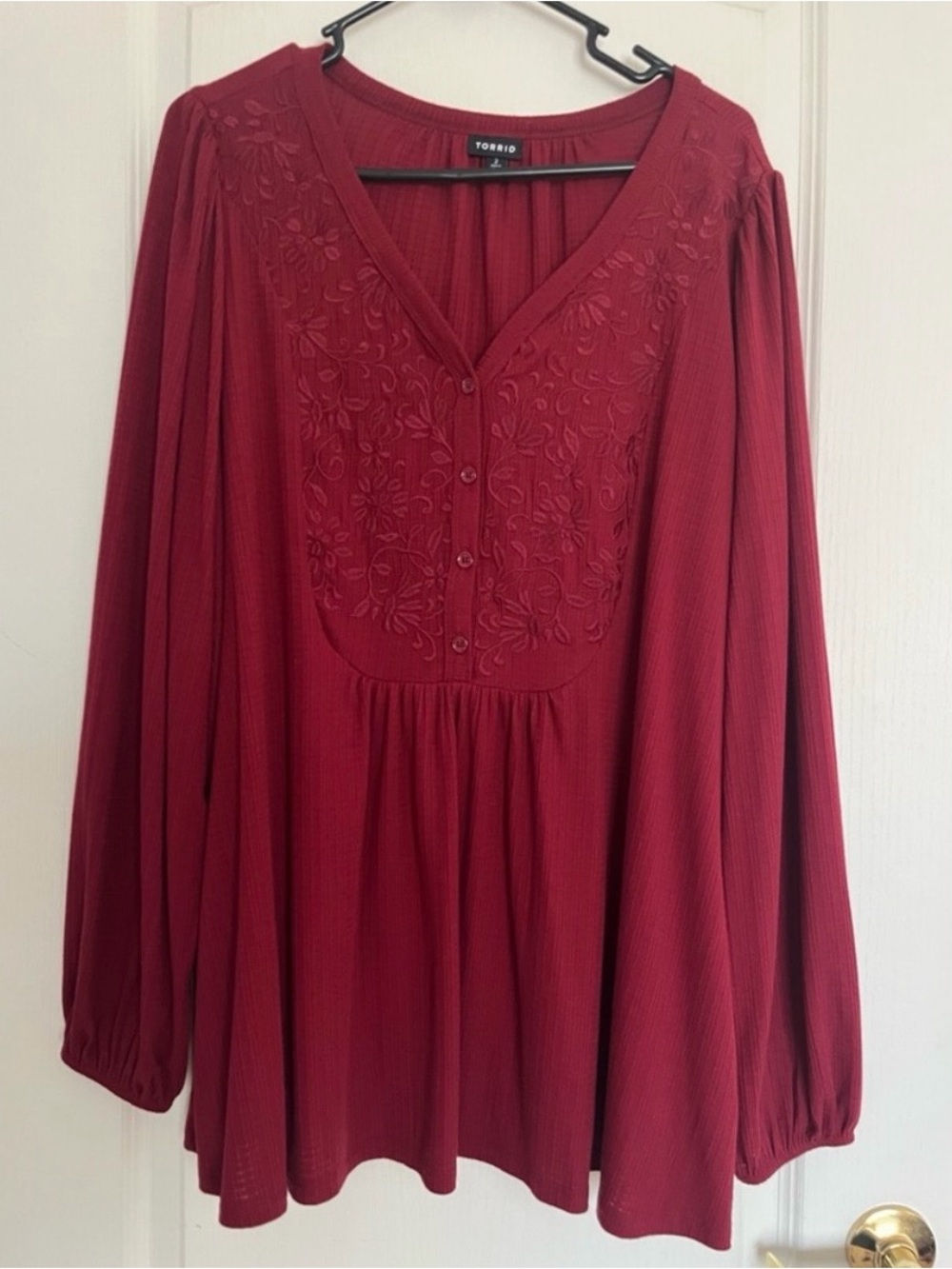 Torrid cranberry color 2X